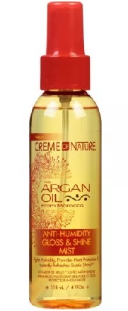 Creme Of Nature Argan Oil - Anti Humidity Gloss & Shine Mist 4oz